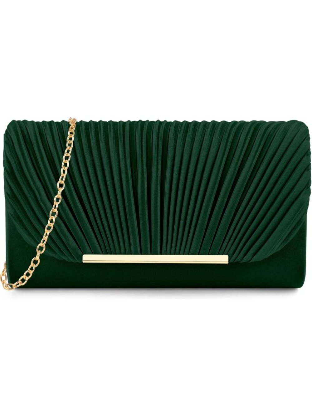 👜 Women's Green Formal Wedding Party Cocktail Prom Crossbody Clutch Purses
